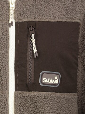 Sublevel Fleecejacke in Braun
