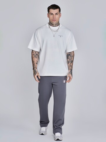 SikSilk Loose fit Sports trousers 'Essentials Poly' in Grey