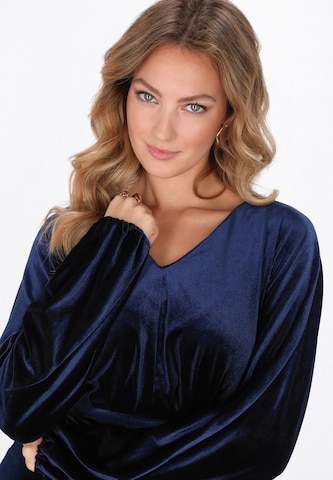 faina - Blusa en azul