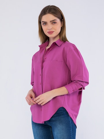 Basics and More Blouse 'Rhianna' in Pink
