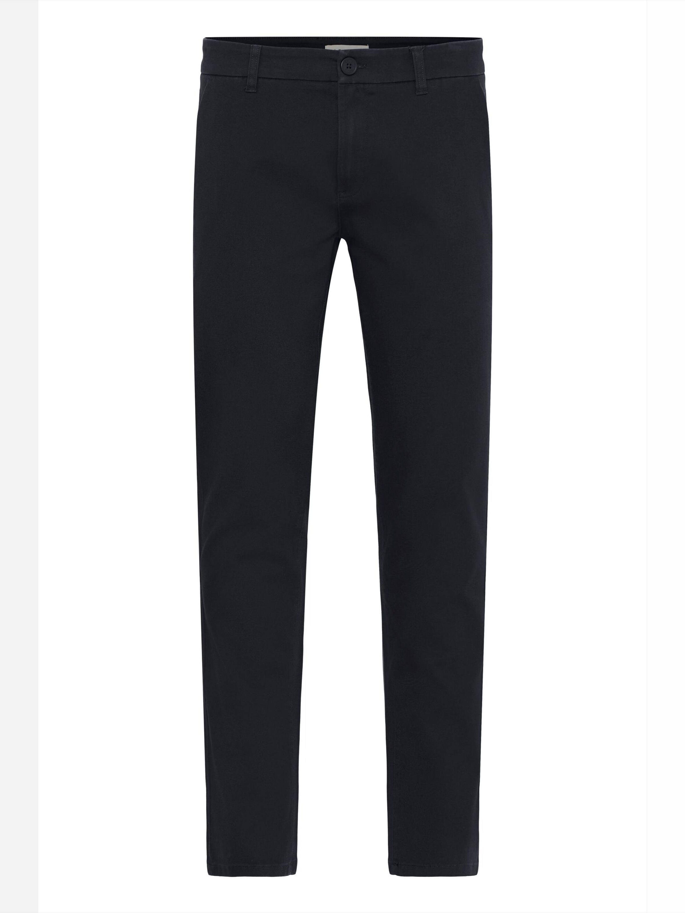 !Solid - regular Pantalón chino ' SDCHASE ' en negro: frente