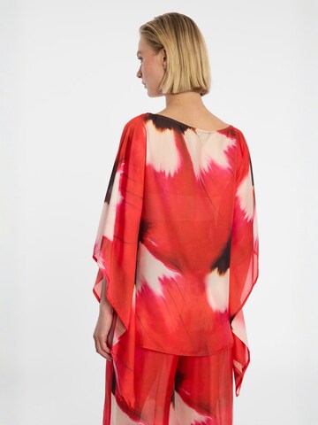 Ana Alcazar Top ' Dryah ' in Red