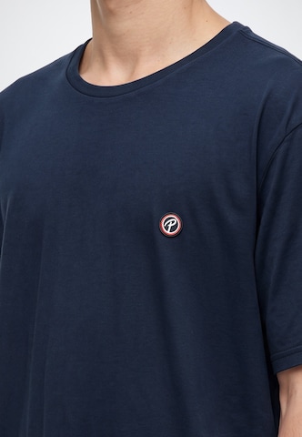 Petrol Industries T-Shirt in Blau: Vorderseite