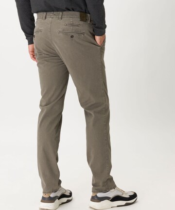 BRAX Slim fit Chino Pants 'Fabio' in Grey: back