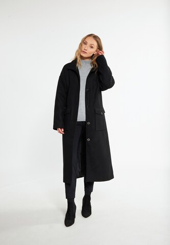 RISA Between-seasons coat 'Vanne' in Black