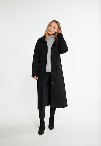 RISA Between-Seasons Coat 'Vanne' in Black