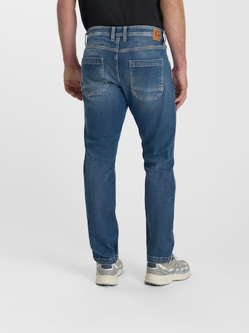 Le Temps Des Cerises Regular Jeans in Blauw