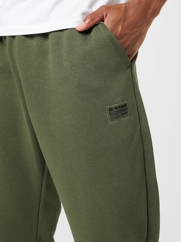 G-Star RAW Tapered Pants in Green