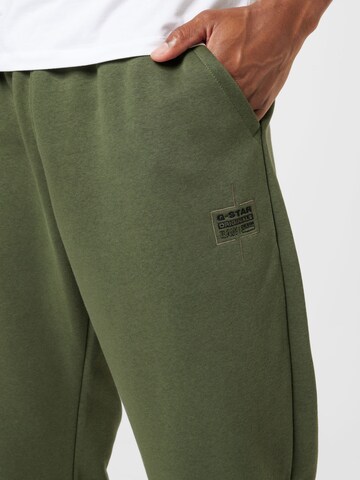G-Star RAW Zúžený Kalhoty – zelená