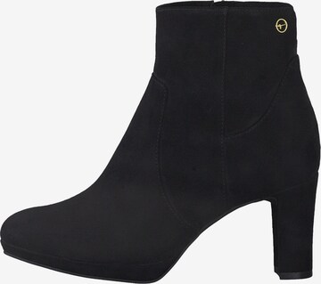 TAMARIS Ankle Boots in Black