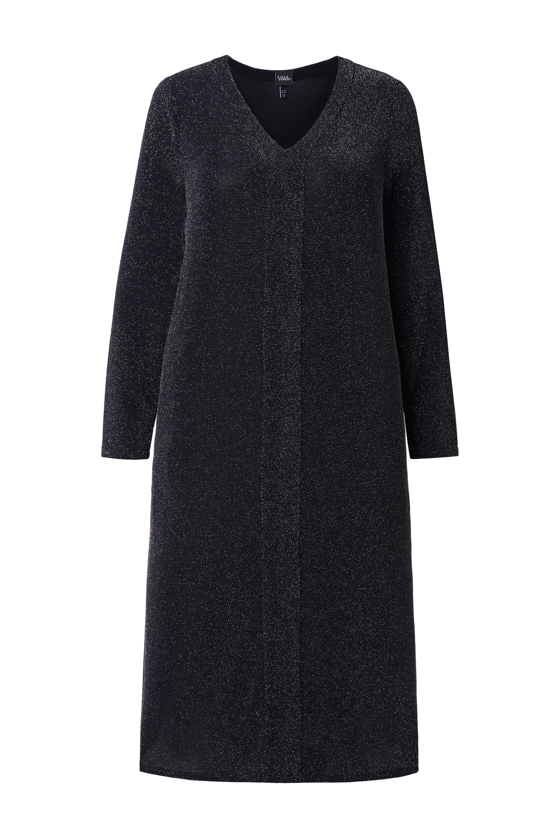 Ulla Popken Jurk in Zwart: voorkant