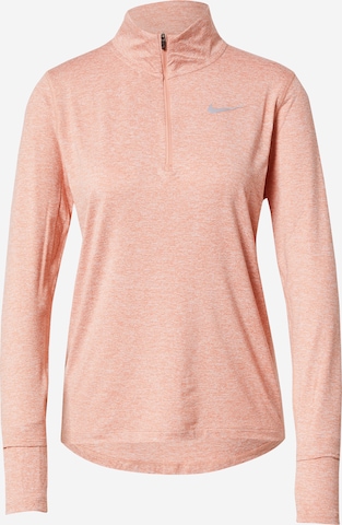 NIKE Funktionsbluse 'Element' i rød: forside