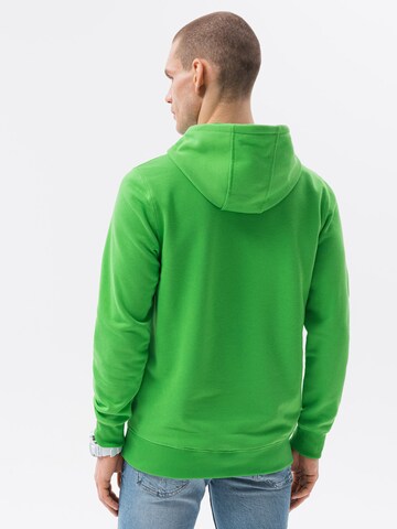 Ombre Sweatshirt 'B1351' in Grün
