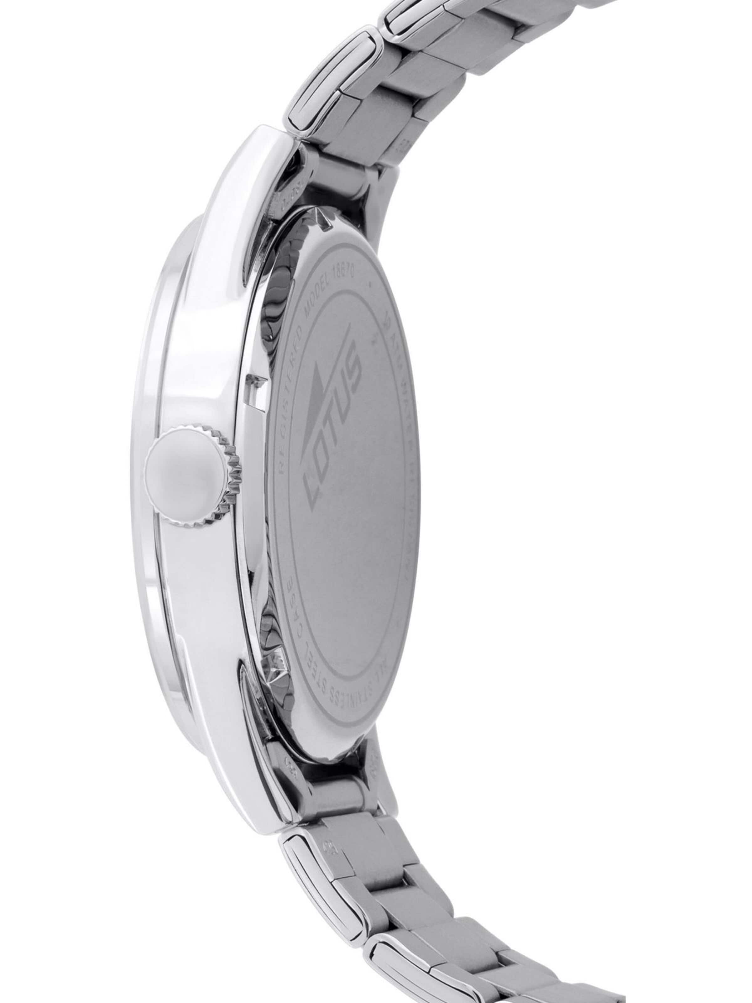 Lotus Analogové hodinky 'Watch Classics Steel' – černá