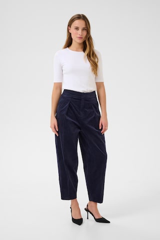 InWear Loose fit Pleat-front trousers 'Rikka' in Blue