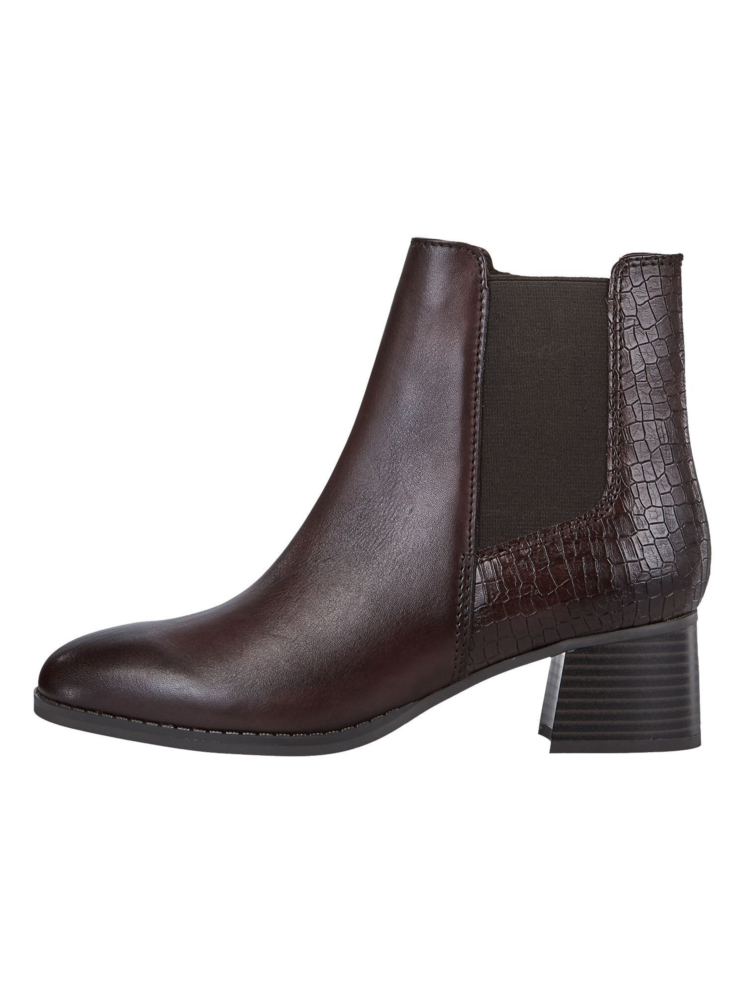 MARCO TOZZI Chelsea Boots in Braun