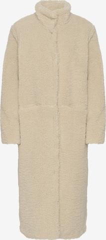 SAINT TROPEZ Between-seasons coat 'Felicia' in Beige: front