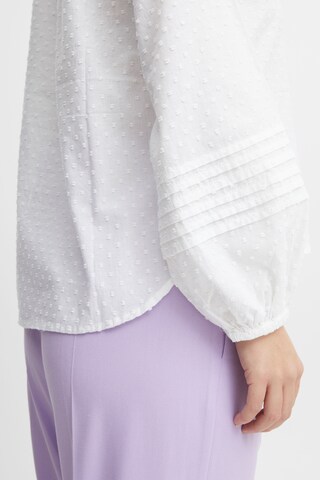 b.young Bluse 'Bygila' in Weiß