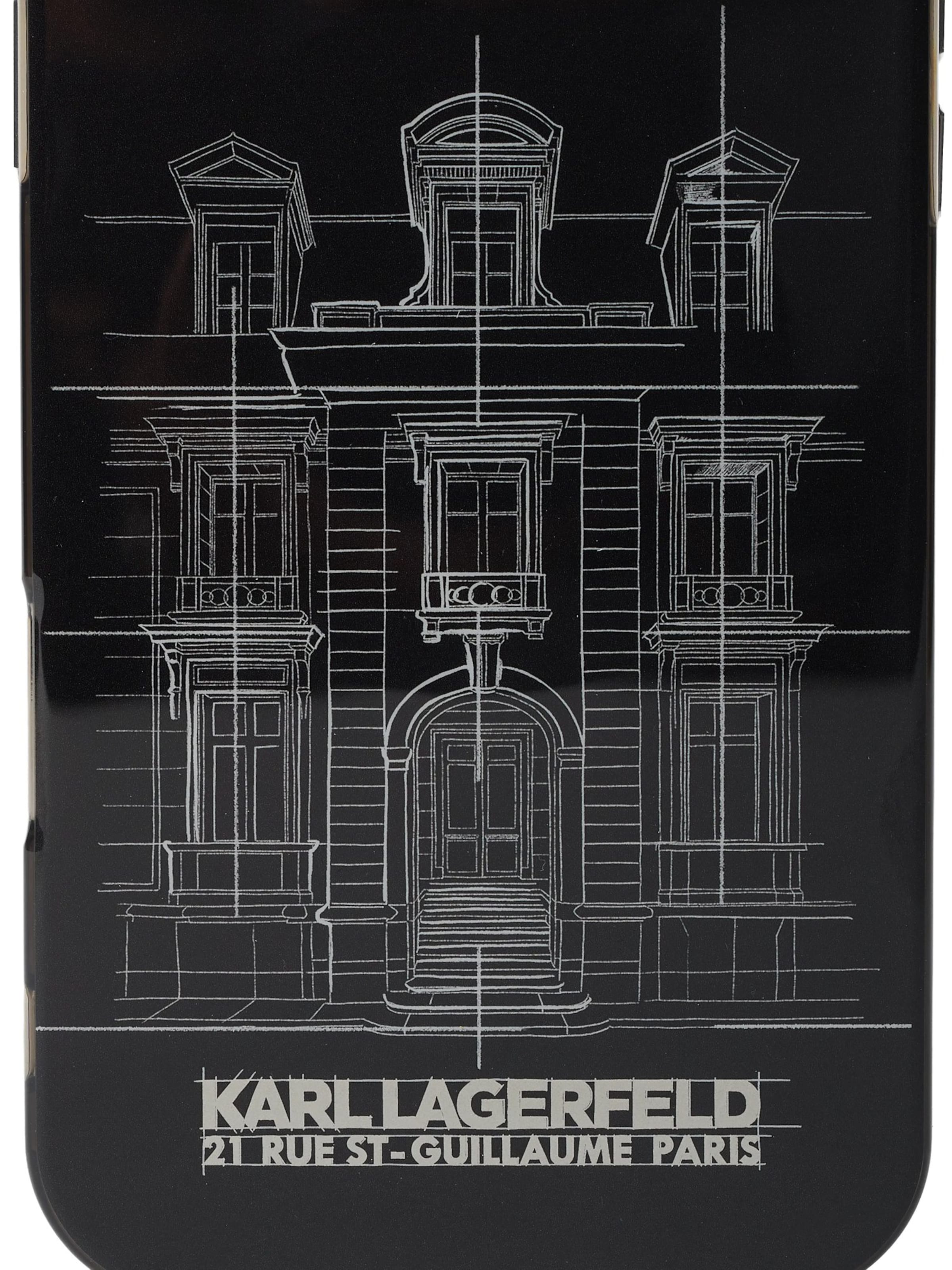 Karl Lagerfeld Pouzdro na smartphone – černá