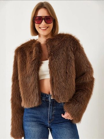 Giacca invernale di Bianco Lucci in marrone