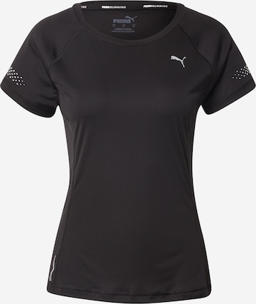 PUMA - Camiseta funcional en negro: frente