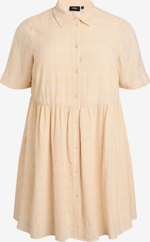 geltona Zizzi Suknelė 'Melma': priekis