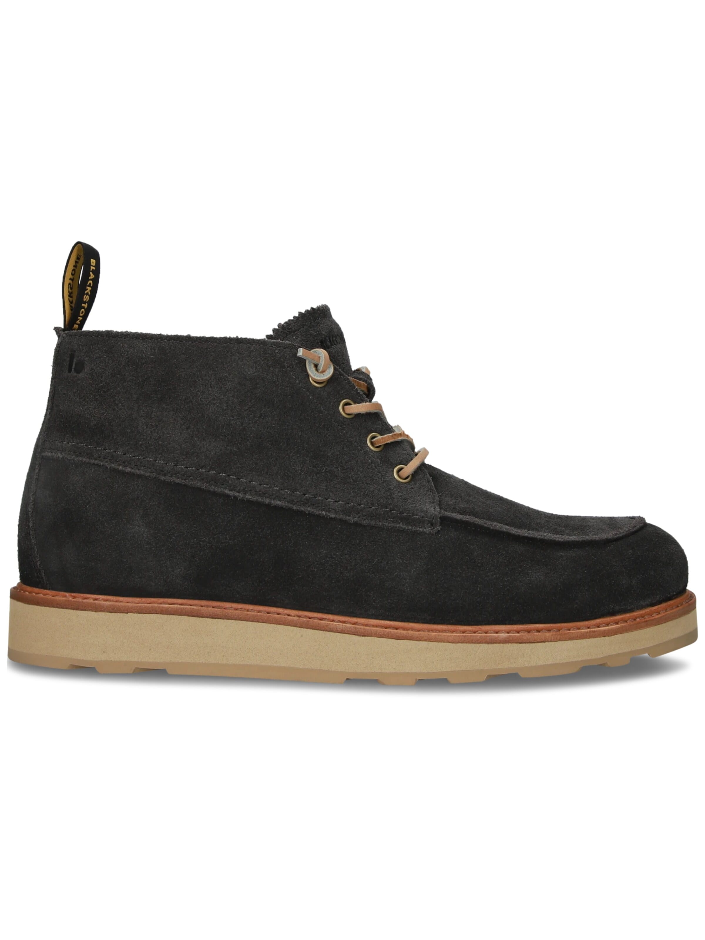 Boots stringati 'PERIDOT ASHER MID' di BLACKSTONE in grigio: frontale