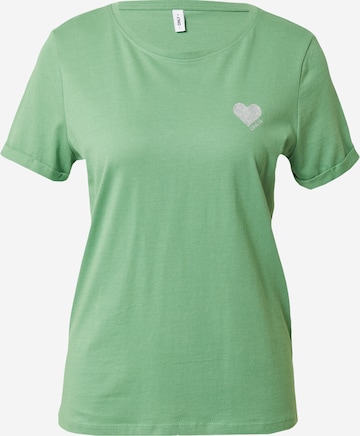 ONLY Shirt 'KITA' in Green: front