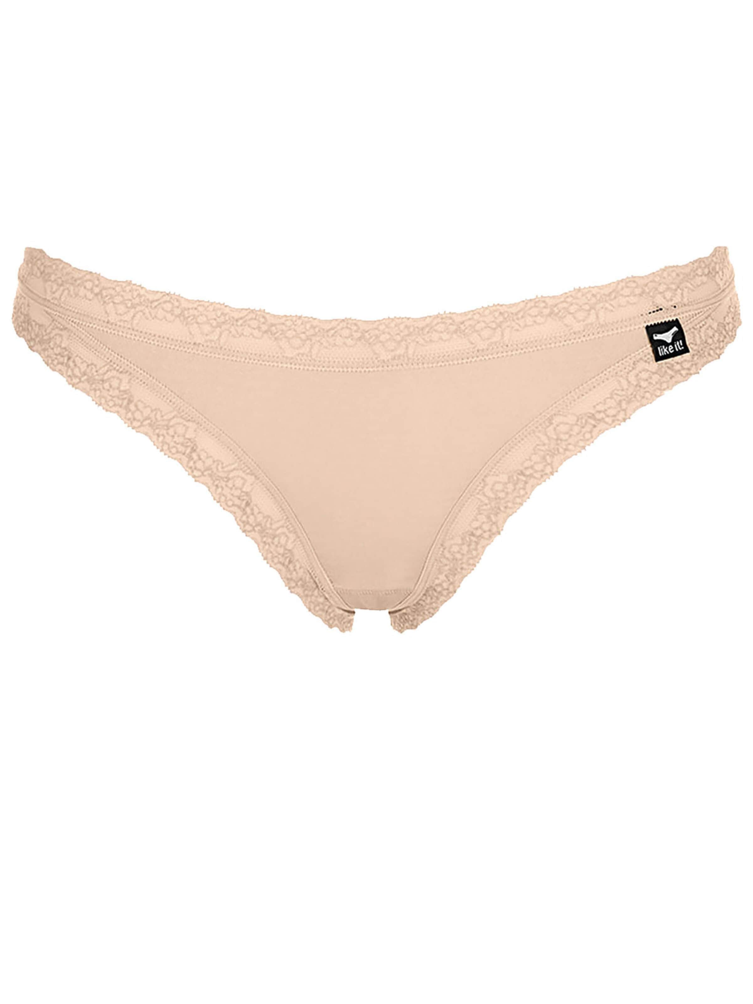 like it! Thong 'Olivia' in Beige
