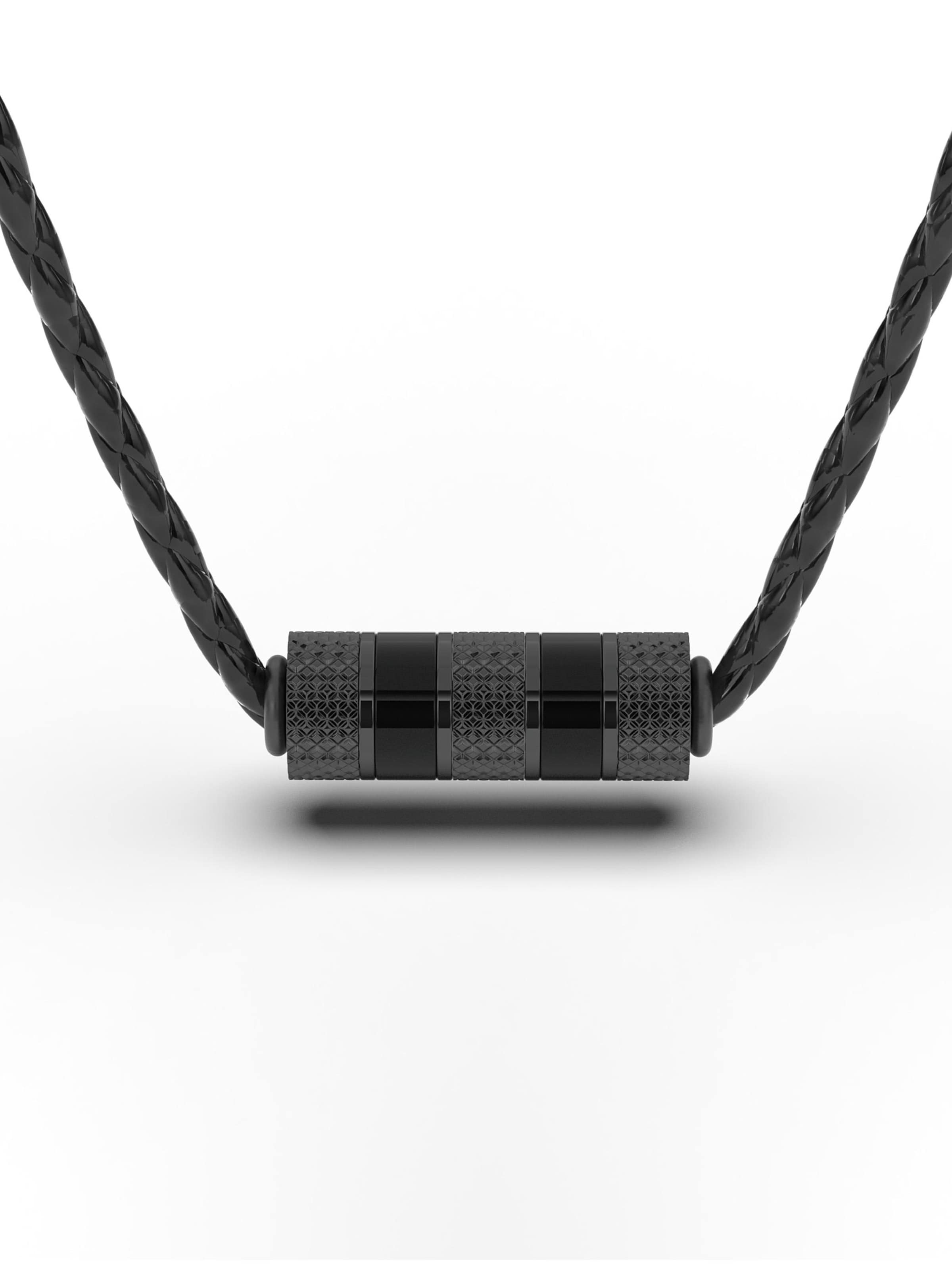 Chaîne 'Solid' SERASAR en noir : devant