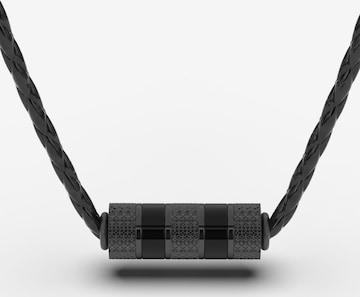 SERASAR Kette 'Solid' in Schwarz: Vorderseite