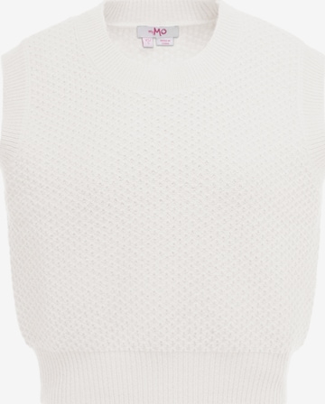 MYMO - Pullover 'Young Fashion' em branco: frente