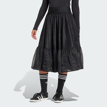 ADIDAS ORIGINALS Skirt in Black: front