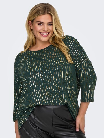 ONLY Carmakoma Shirt 'CARFoila' in Green