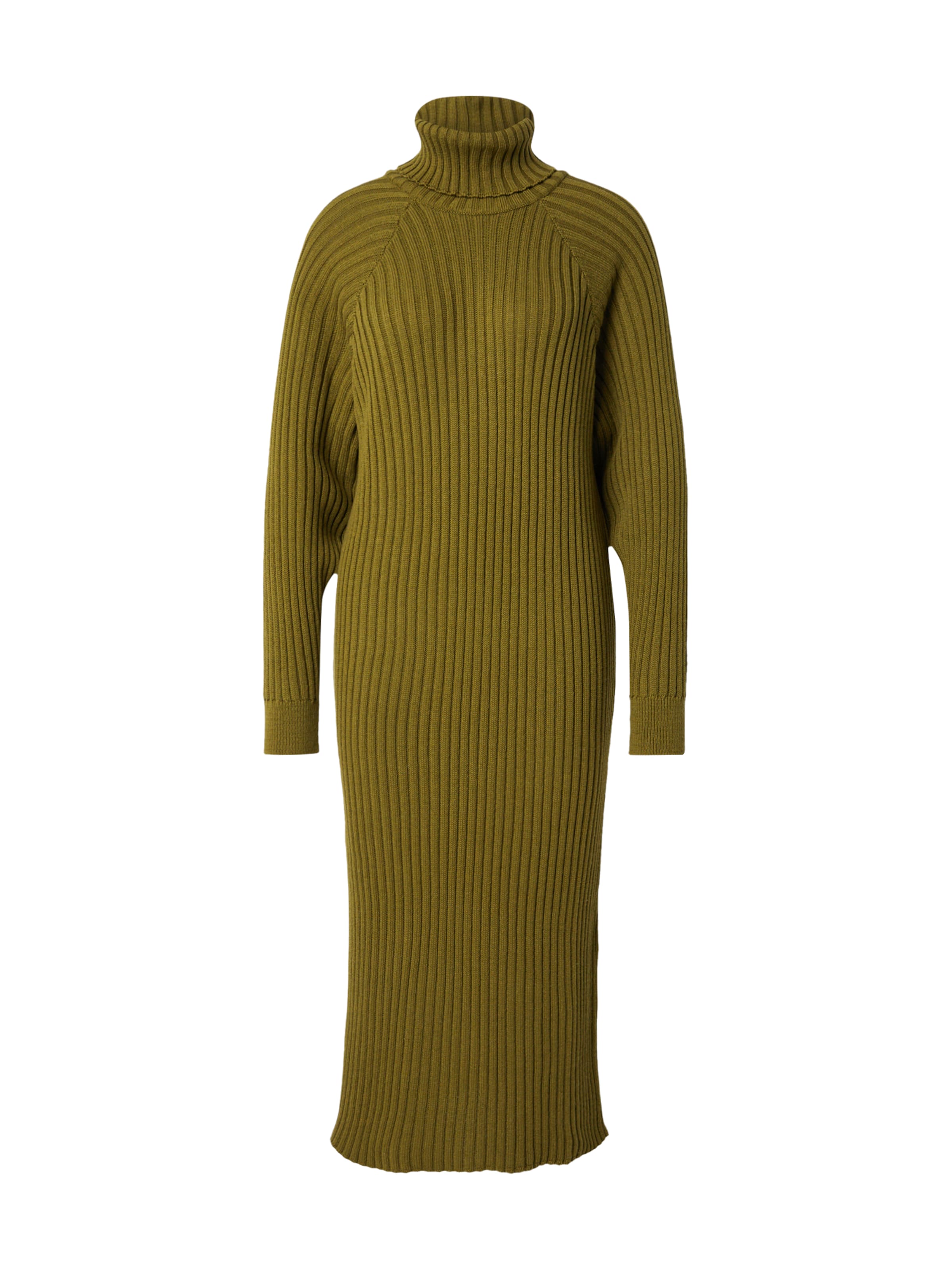 YAS Трикотажное платье 'YASMavi' в Зеленый: спереди