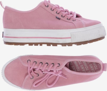 Tommy Jeans Sneakers & Trainers in 38 in Pink: front