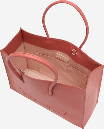 Coccinelle Torba shopper w kolorze brązowy