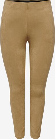 Leggings 'JO' ONLY en marron : devant