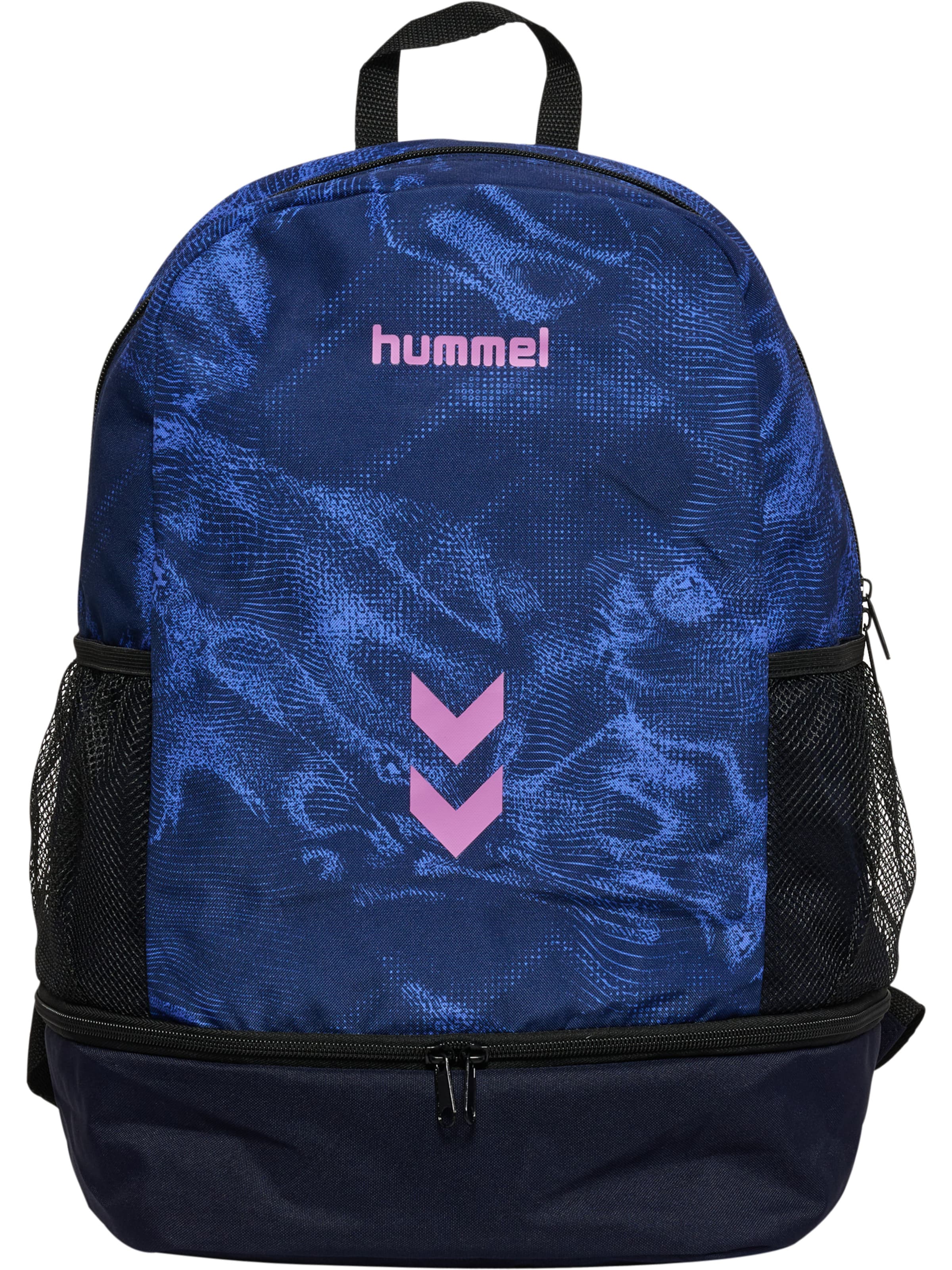 Hummel Sportrugzak 'Blaze Club' in Blauw: voorkant