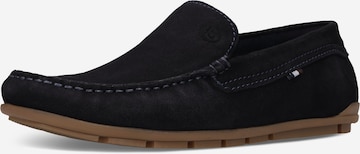 bugatti Mocassins in Blauw: voorkant