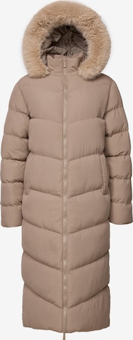 Threadbare Χειμερινό παλτό σε μπεζ: μπροστά