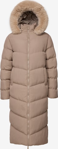 Threadbare Wintermantel in Beige: voorkant