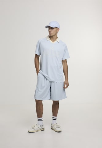 Karl Kani Wide Leg Shorts 'Insignia Shadow' in Blau