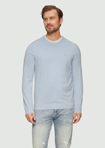 s.Oliver Pullover i blå: forside