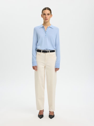 SELECTED Свитер 'SLFTHEA' в Синий