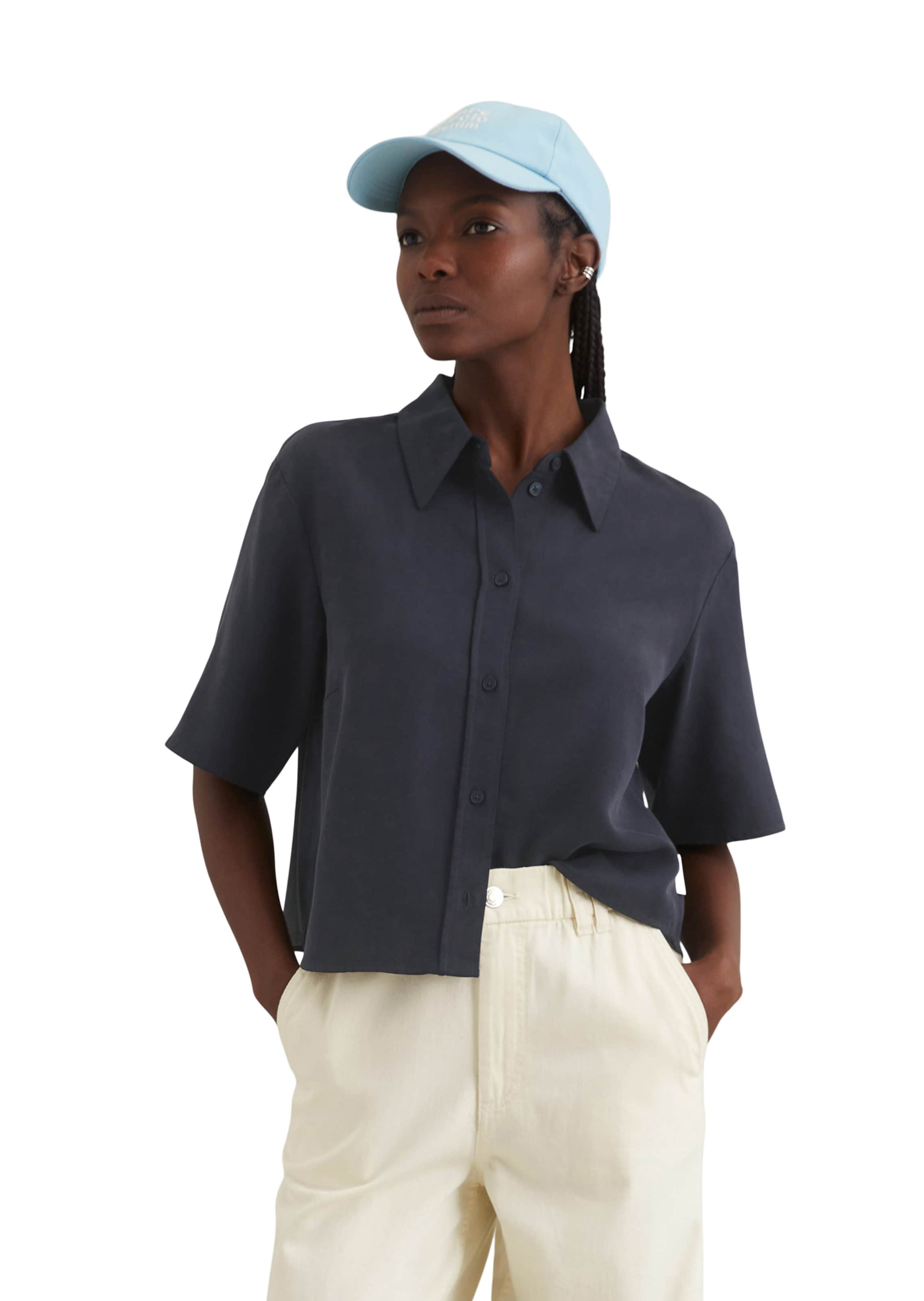 Marc O'Polo DENIM Блузка в Синий: спереди