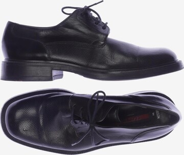 LLOYD Flats & Loafers in 41 in Black: front