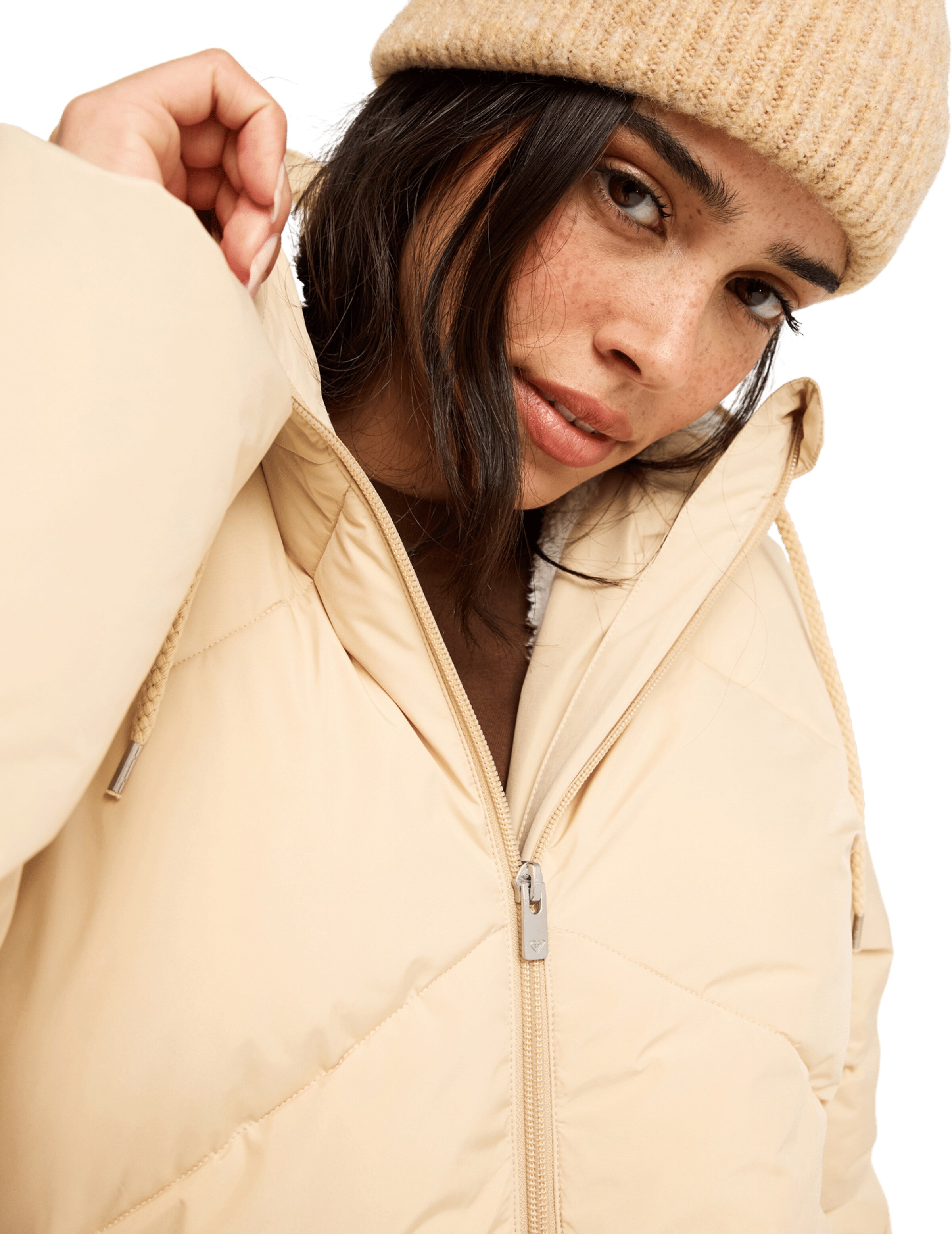 ROXY Mantel 'Better Weather' in Beige