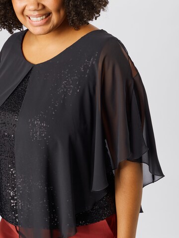 SWING Curve Blouse in Zwart