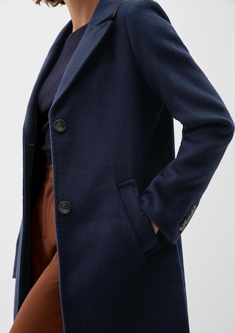 s.Oliver Between-Seasons Coat in Blue